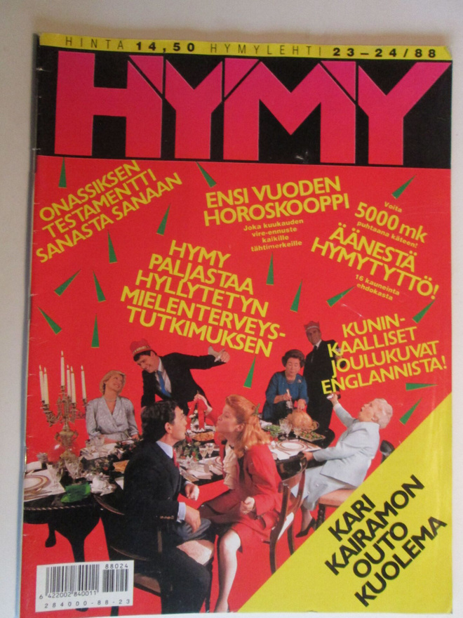 HYMY LEHTI 23/24  / 1988 SISÄLTÖSIVUT 2