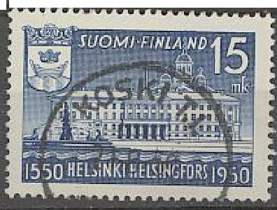 1950 Hki 15mk loisto KOSKI T.L.  -50