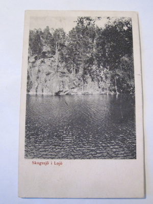 VANHA Postikortti Lohja 1920