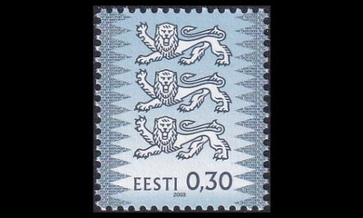 Eesti 357IIIC ** Käyttösarja leijonat -03 (1999)
