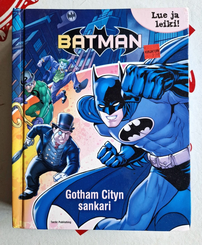 Batman lue ja leiki Kuvakirja+Hahmot