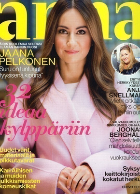 Anna n:o 45 2015 Jaana Pelkonen. Anja Snellman. Irina Björkl