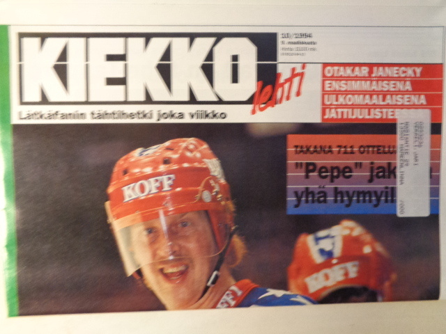 Kiekkolehti Nro 10/1994 (26.1)