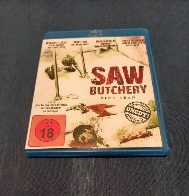 Saw butchery blu-ray