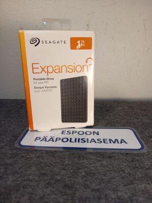 [LT-14033-2026] Seagate Expansion Portable 1TB kovalevy