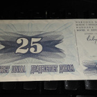 Bosnia Herzegovina 25 dinars 1992 P11 UNC - pikkukuva 1