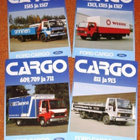 1982 Ford Cargo kuorma-auto esite - 4 kpl - KUIN UUSI - pikkukuva 1