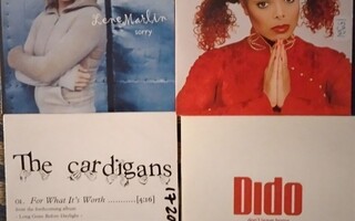 Dido Janet Jackson The Gardigans  Lene  Marlin