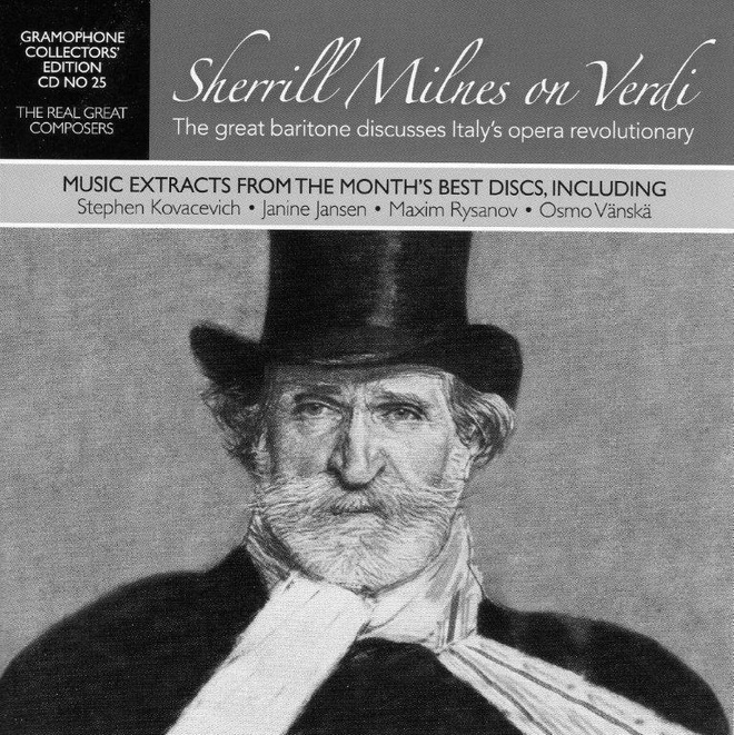 Sherrill Milnes on Verdi - Gramophone collector's edition CD