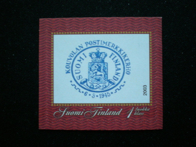 Omakuvamerkki LaPe 2II - Kouvolan postimerkkikerho 2003 **