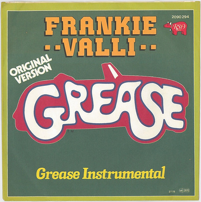 FRANKIE VALLI: Grease / …(Instrumental) 7"