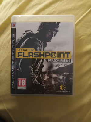 Operation flashpoint dragon rising Sony ps3 peli
