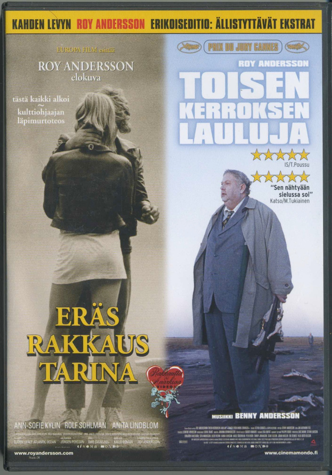 ROY ANDERSSON 2-DVD Toisen kerroksen… / Eräs rakkaustarina