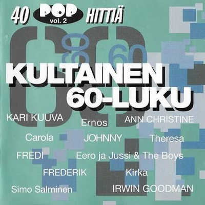 Kultainen 60-luku CD Pop hittejä 2