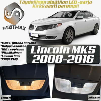 Lincoln MKS Sisätilan LED-sarja 12-osainen