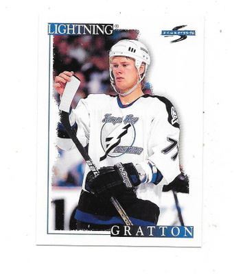1995-96 Score #39 Chris Gratton , Tampa Bay Lightning