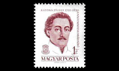 Unkari 1807 ** Näytelmäkirjailija József Katona (1961)