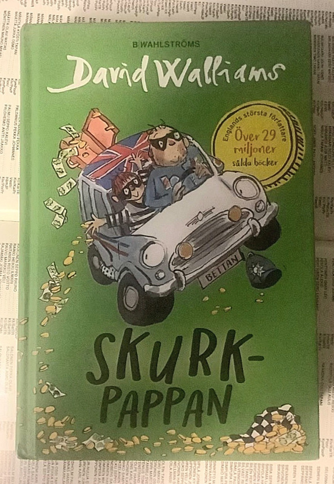 David Walliams - Skurkpappan (inbunden bok)