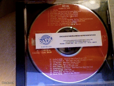 HitDisc 911A   ::  October 11, 1991  ::  ONLY  RADIO    CD !