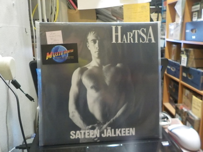 HARTSA - SATEEN JÄLKEEN LP FIN -91 RARE M-/EX+