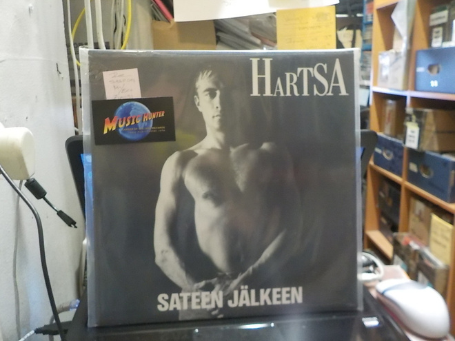 HARTSA - SATEEN JÄLKEEN LP FIN -91 RARE M-/EX+