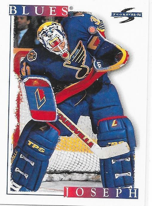 1995-96 Score #251 Curtis Joseph St Louis Blues MV
