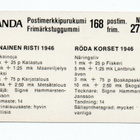 Purkkakuva Panda Postimerkkipurukumi Punainen Risti. - pikkukuva 2