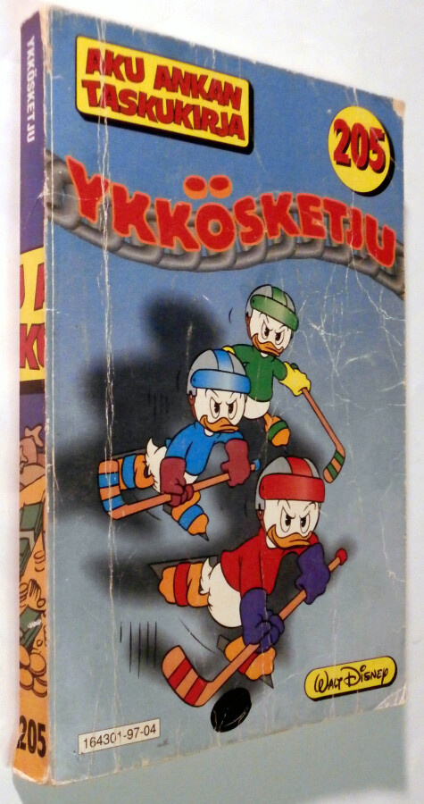 Aku Ankan taskukirja 205 Ykkösketju - 1.painos 1997