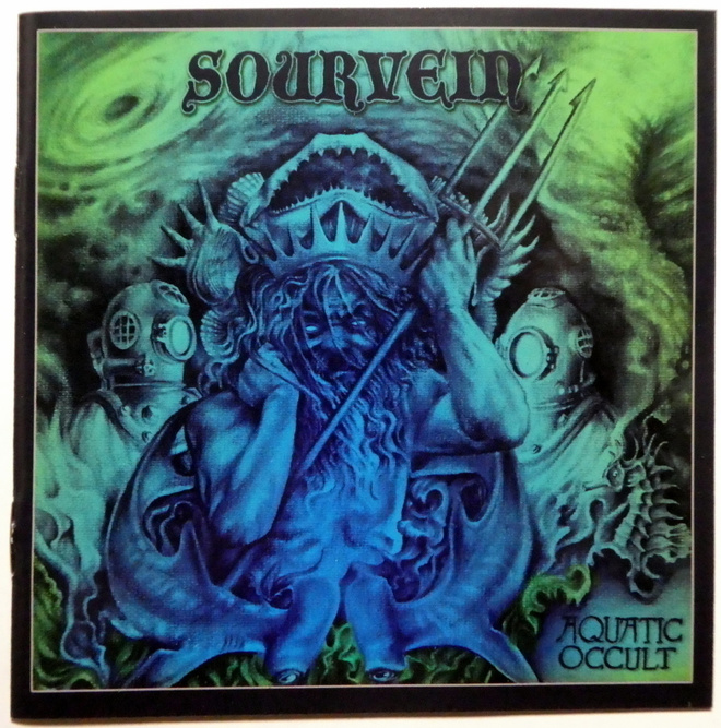 SOURVEIN Aquatic Occult CD 2016 Doom Metal