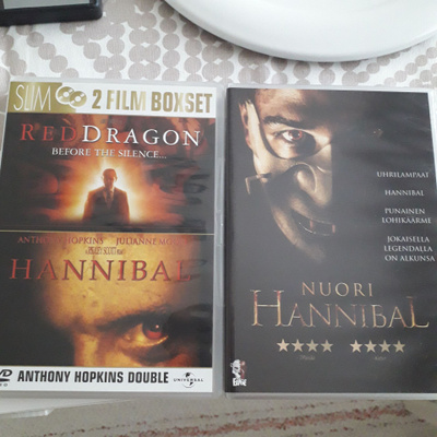 Hannibal, dvd x 3