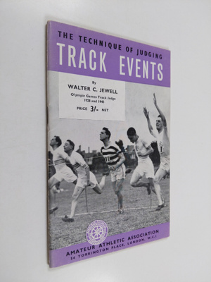Walter Charles Jewell : The Technique of Judging Track Ev...