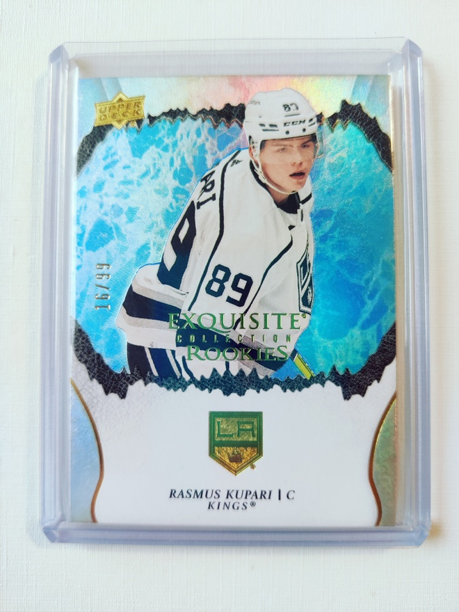 Rasmus Kupari - 21-22 Exquisite Rookies Blue /99