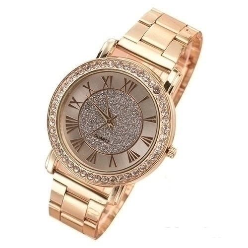 293 .. Classic Gold Plated Crystal Quartz .. Rannekello