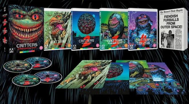 Critters - A Four Course Feast - Limited Edition (4xBD)