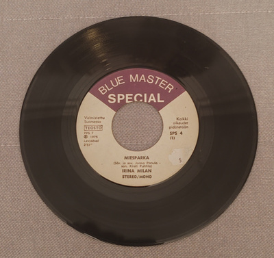 Irina Milan Miesparka 7"Single
