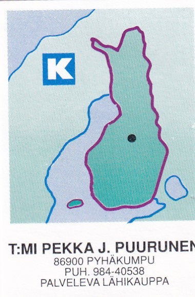 Pyhäkumpu, T;mi Pekka J. Puurunen , Kesko  7/15