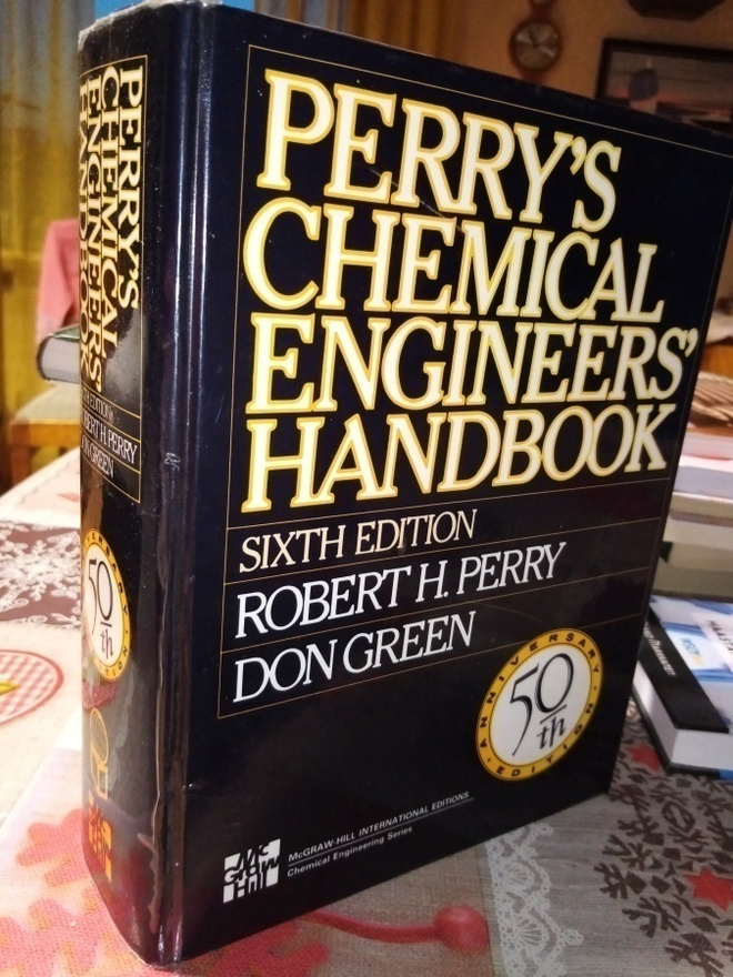 Perry :  CHEMICAL ENGINEERS HANDBOOK ( SIS POSTIKULU)