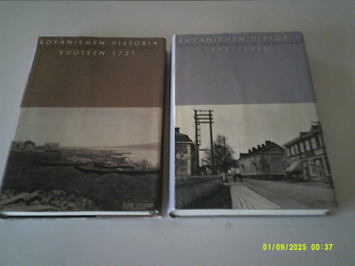 Rovaniemen historia vuoteen 1721 sekä 1721-1990 (2 kpl)