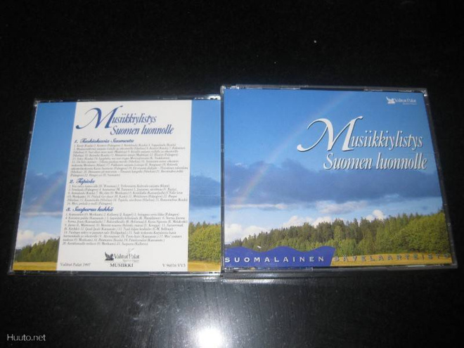 Musiikkiylistys Suomen luonnolle Valitutu Palat