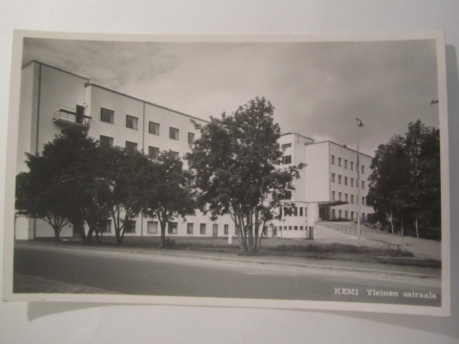 VANHA Postikortti Lappi Kemi 1950-l  Alkup.Mallikappale