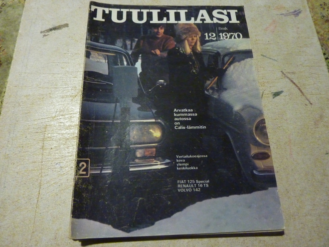 Tuulilasi  12-70 Fiat 125