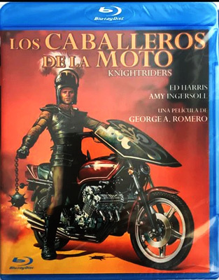 Knightriders 1981 G. Romero. Ed Harris, Tom Savini -Bd -UUSI