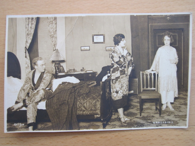 VANHA Postikortti Teatteri Helsinki 1929
