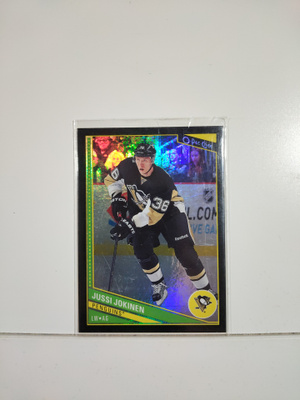 2013-14 O-Pee-Chee - Black Rainbow #106 Jussi Jokinen SN100