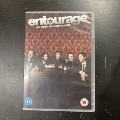 Entourage - Kausi 6 3DVD