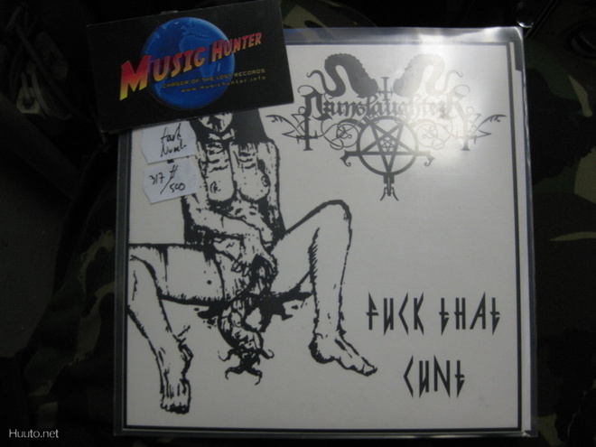 NUNSLAUGHTER - FUCK THAT CUNT NEW/UUSI 7"