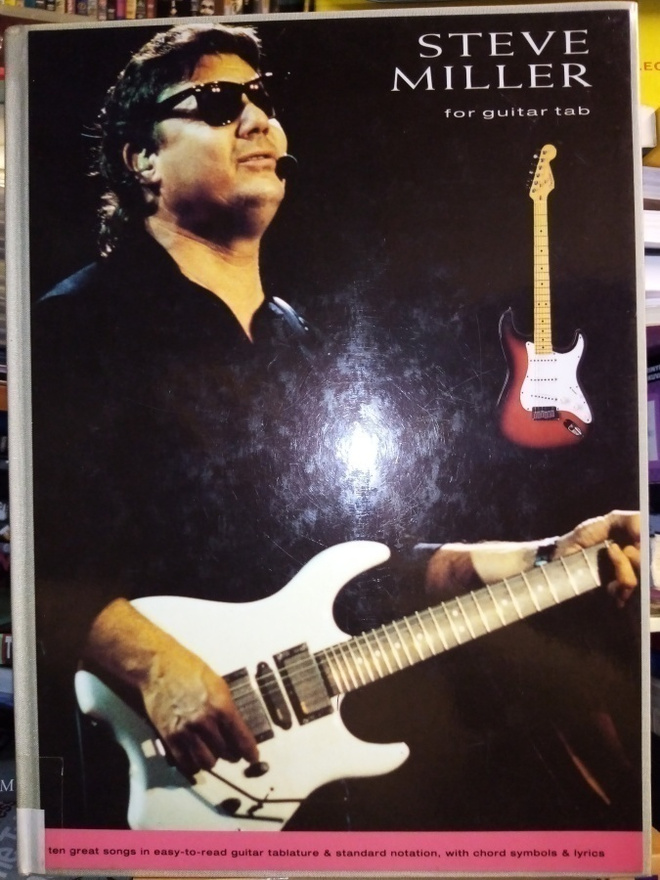 Nuottikirja STEVE MILLER for guitar tab ( SIS POSTIKULU)