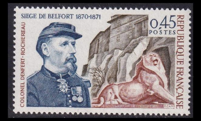 Ranska 1731 ** Belfortin piiritys (1970)