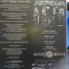 ARMOUR - A: CAN'T RESIST YOUR SPELL. FIN -2009. EX/M- 7'' - pikkukuva 2