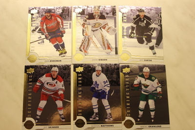 2017-18 Upper Deck Shining Stars korteja alk 1,50e/kpl